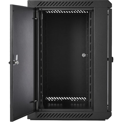 Boîtier mural en verre pour rack 12U V7 - Boîtier mural en verre pour rack 12U