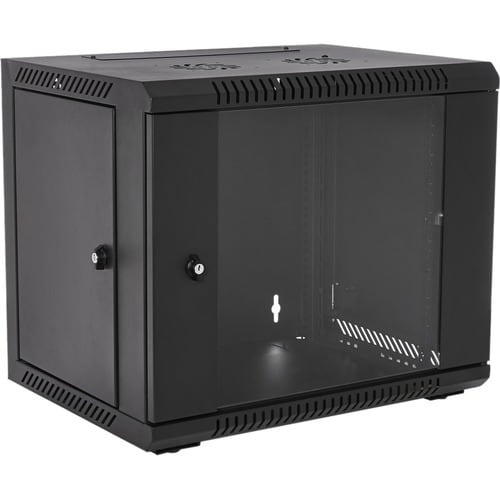 Boîtier mural en verre pour rack 9U V7 - Boîtier mural en verre pour rack 9U