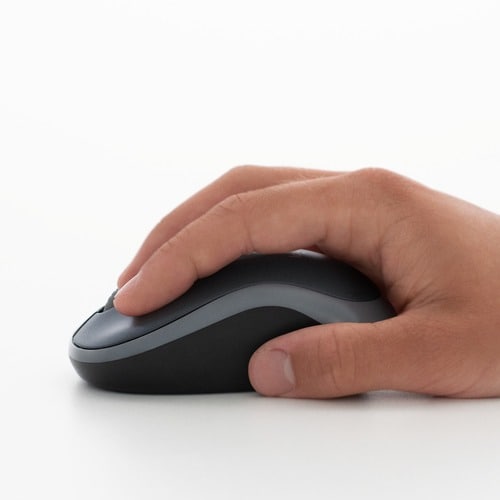 Logitech M185 Wireless Mouse - Optical - Wireless