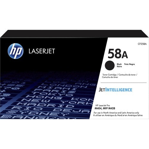 CARTUCHO DE TÓNER LASERJET NEGRO 58A
