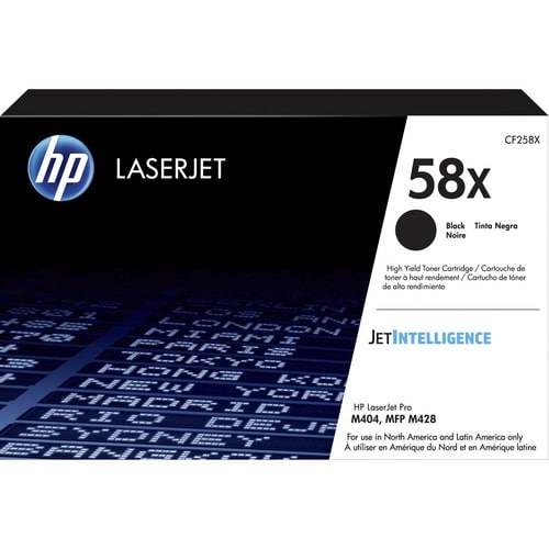 CARTOUCHE DE TONER LASERJET NOIR 58X