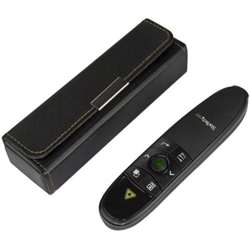 Control remoto inalámbrico para presentaciones con puntero láser verde