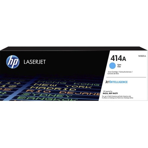 CARTOUCHE DE TONER LASERJET CYAN 414A