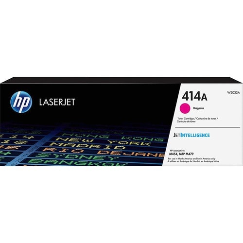 CARTUCHO DE TÓNER LASERJET MAGENTA 414A