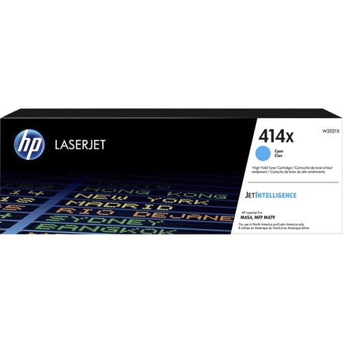 CARTOUCHE DE TONER LASERJET CYAN 414X