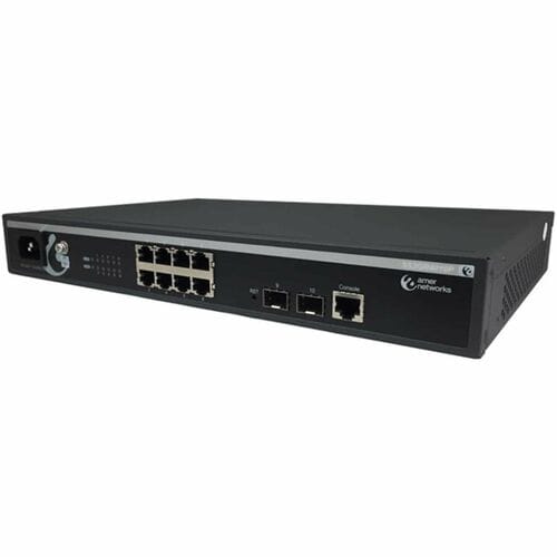 COMMUTATEUR L2 GIGABIT POE 8 + 2 PORTS 124 W