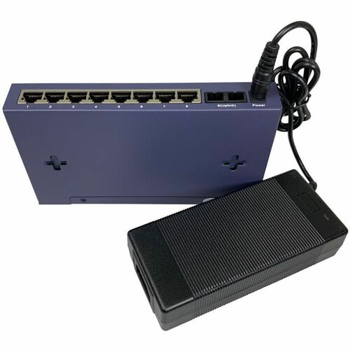 COMMUTATEUR POE 10/100 Mbit/s avec port fibre SC