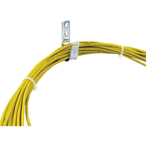 Soporte para cables Tripp Lite by Eaton con gancho en J de 3/4", montaje en pared, acero galvanizado, paquete de 25