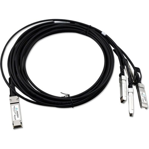 Mémoire Axiom Axiom 100GBASE-CR4 QSFP28 vers 4 DAC passifs SFP28 compatibles Extreme