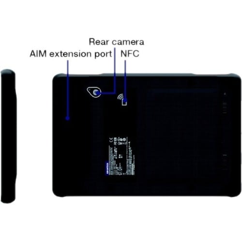Tablette Advantech AIMx8 AIM-68 - 10,1" - 4 Go - 64 Go de stockage - Android 6.0 Mars