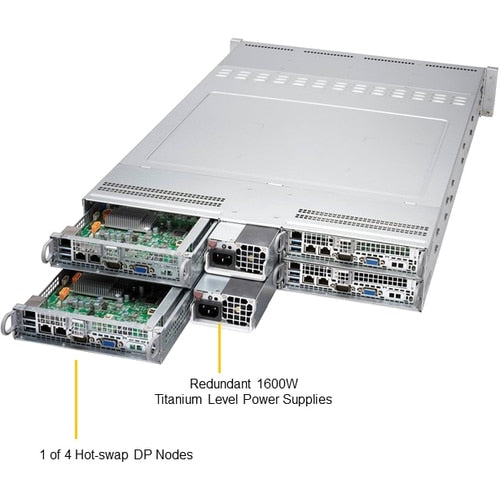 Supermicro SuperServer 6029TR-HTR Server Barebone System - 2U Rack-mou
