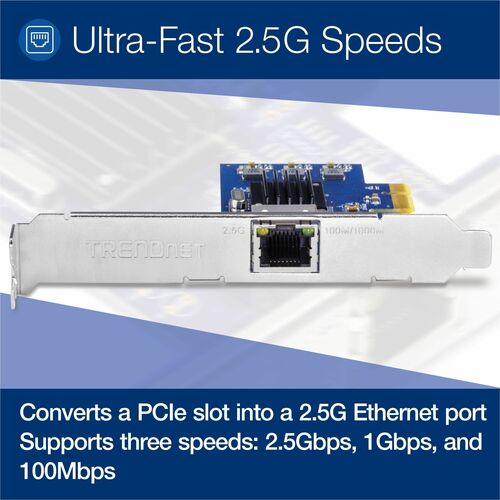 2.5 GBASE-T PCIE NETWORK ADAPTER