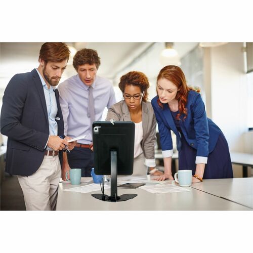 Soporte de quiosco de seguridad dual digital CTA para iPad Pro de 12,9 pulgadas Gen 3, 4 y 5 - Hasta t