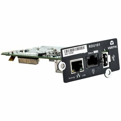 Tarjeta de red Vertiv Liebert IntelliSlot RDU101 | Anuncio de gestión remota