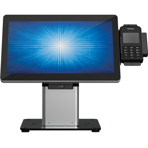 Elo Slim Desk Mount for Touchscreen Monitor, Cradle, Bar Code Reader, Fingerprin