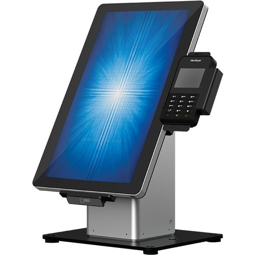 Elo Slim Desk Mount for Touchscreen Monitor, Cradle, Bar Code Reader, Fingerprin