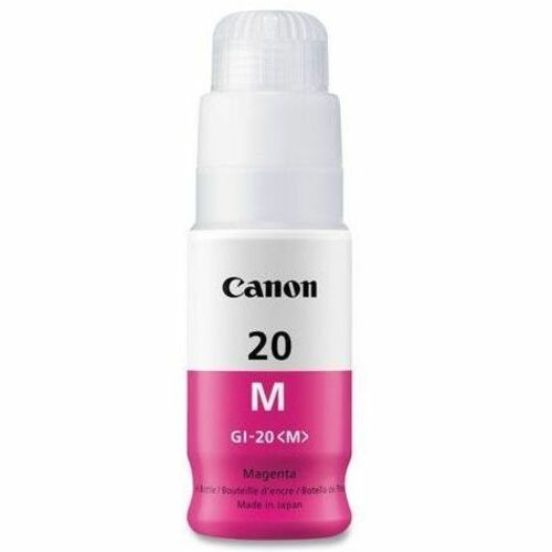 Canon GI-20 Magenta Ink Bottle - Inkjet - Magenta