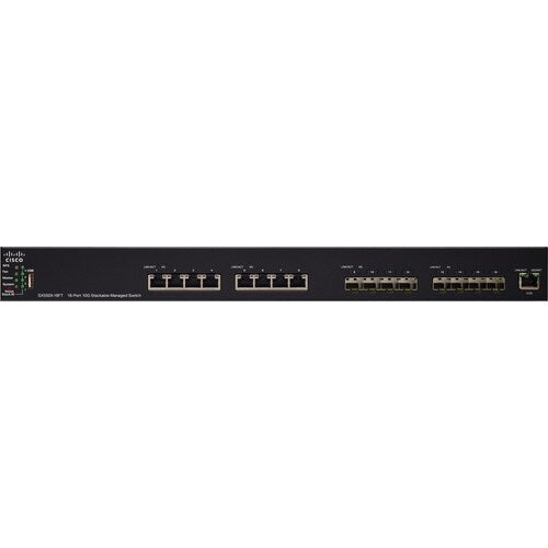 SX550X-16FT 16PORT MANAGED 10GE ENET/SFP STACKABLE SWITCH