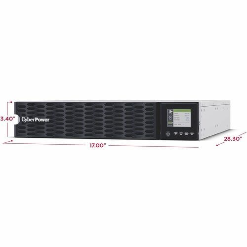 Systèmes d'onduleurs en ligne CyberPower CyberPower OL6KRTHD Smart App - 6 000 VA/