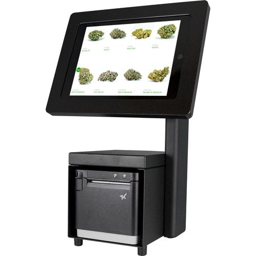 Star Micronics mUnite POS Tablet Stands - 14.80\" (375.92 mm) Height x 6.30\" (1