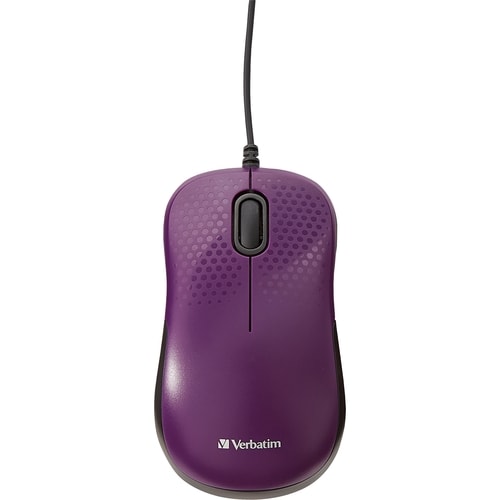 RATÓN ÓPTICO SILENCIOSO CON CABLE - MULTI 4 MORADO