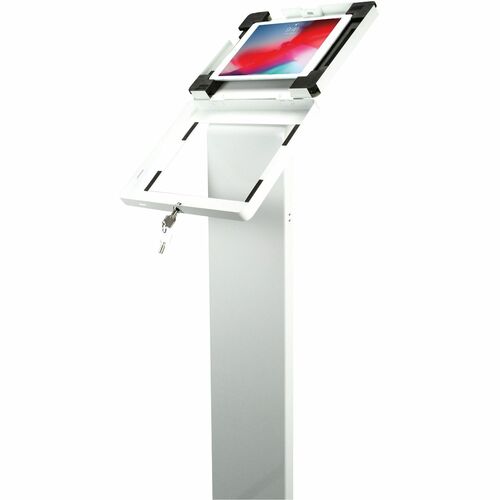 Soporte de suelo con cerradura CTA Digital Premium y carcasa para iPad de 10.ª generación (10,9 pulgadas y M)