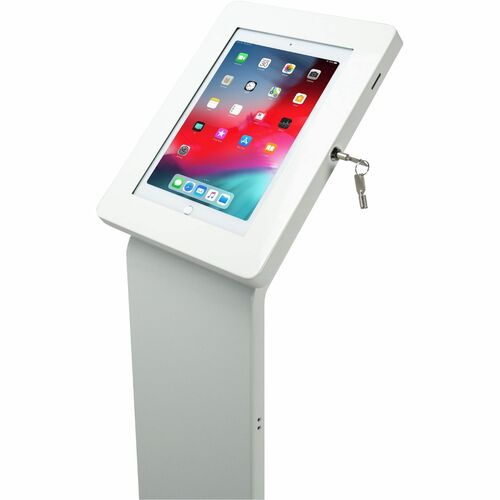 Soporte de suelo con cerradura CTA Digital Premium y carcasa para iPad de 10.ª generación (10,9 pulgadas y M)