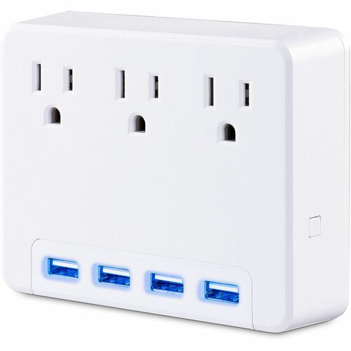 Cyber Power CyberPower P3WU Wall Tap Outlet - NEMA 5-15R Outlet(s), NE