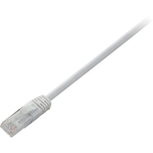 Câble V7 Cat6 non blindé (UTP) RJ45 mâle vers RJ45 mâle blanc 5 m