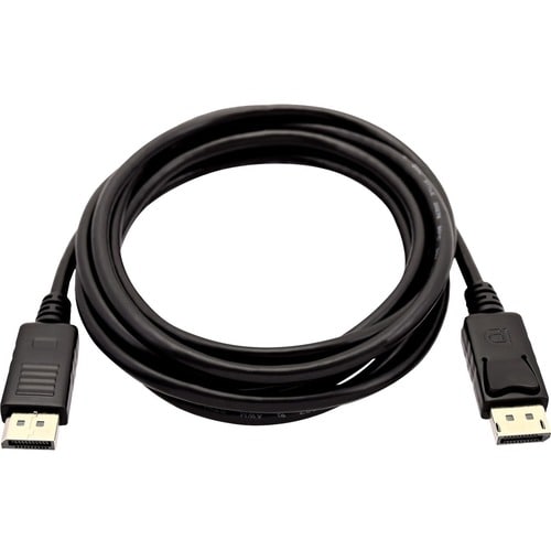 V7 DisplayPort 1.2 Cable 21.6 Gbps 4K UHD 3m/10ft Black