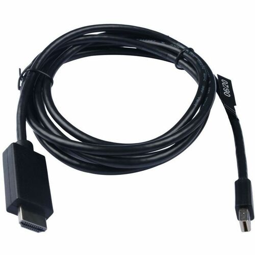 Câble Mini DisplayPort mâle vers HDMI mâle V7 2 m (6,6 pi) noir