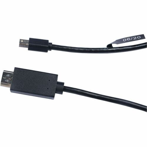 Câble Mini DisplayPort mâle vers HDMI mâle V7 2 m (6,6 pi) noir
