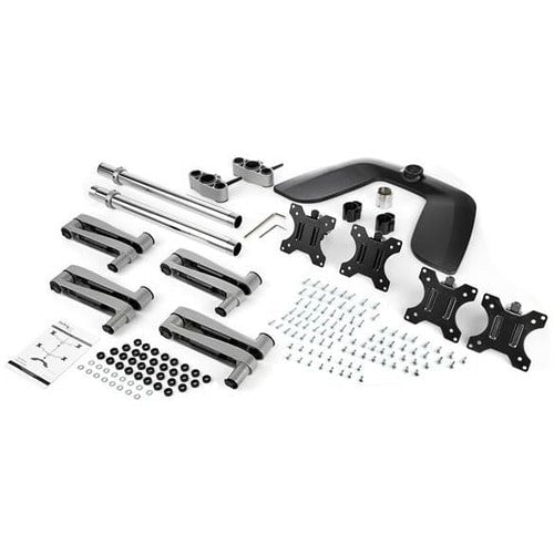 StarTech.com Soporte para cuatro monitores, escritorio VESA 4 Mo