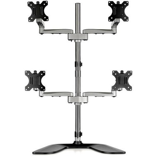 StarTech.com Soporte para cuatro monitores, escritorio VESA 4 Mo