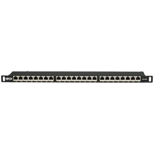 Panel de conexión Cat6a de 24 puertos N252A-024-HUSHK de Tripp Lite by Eaton