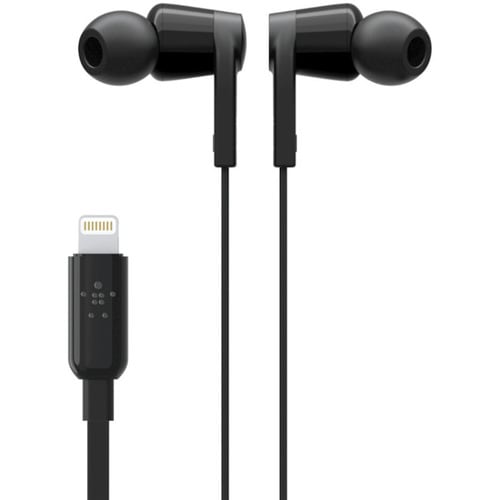 Écouteurs filaires Belkin SOUNDFORM avec connexion Lightning