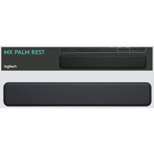 Logitech MX Palm Rest - 2.52\" (64 mm) x 16.54\" (420 mm) x 0.31\" (8 mm) Dimension