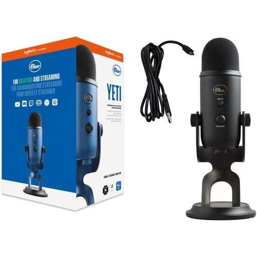 Blue Yeti Wired Condenser Microphone - Stereo