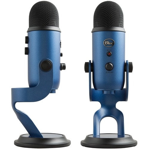 Microphone à condensateur filaire Blue Yeti - Stéréo