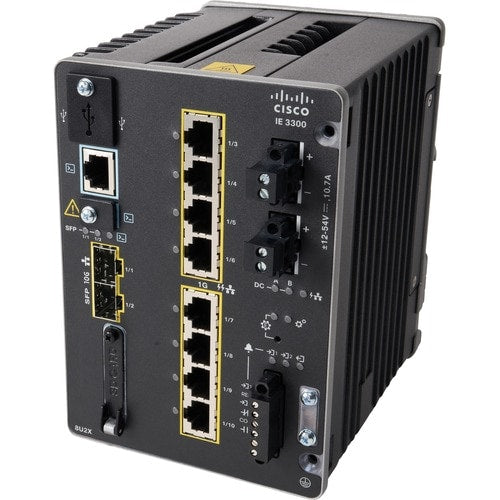 CATALYST IE3300 WITH 8 GE POE/POE+ 2 GE SFP MODULAR NA