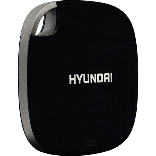 SSD EXTERNO HYUNDAI DE 1 TB USB 3.1 TIPO C - 5 AÑOS DE GARANTÍA - NEGRO