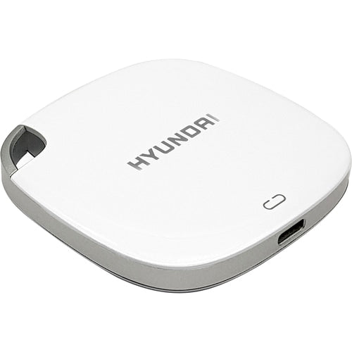 SSD EXTERNO HYUNDAI DE 2 TB USB 3.1 TIPO C - 5 AÑOS DE GARANTÍA - BLANCO