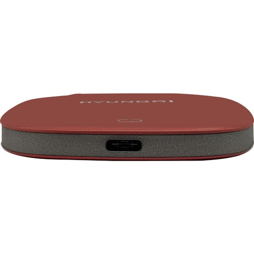 SSD EXTERNO HYUNDAI DE 2 TB USB 3.1 TIPO C - 5 AÑOS DE GARANTÍA - ROJO