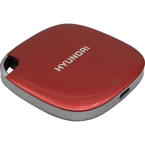 SSD EXTERNO HYUNDAI DE 2 TB USB 3.1 TIPO C - 5 AÑOS DE GARANTÍA - ROJO