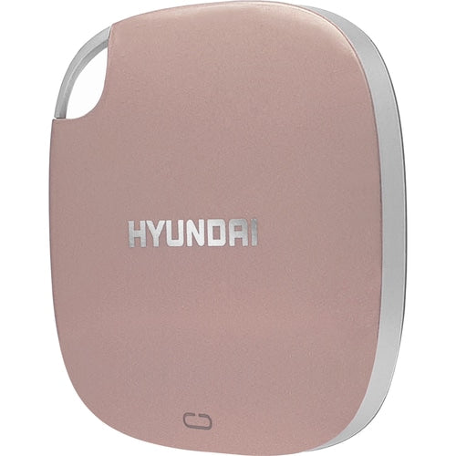 SSD EXTERNO HYUNDAI DE 2 TB USB 3.1 TIPO C - 5 AÑOS DE GARANTÍA - ROSE G