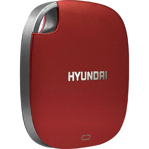 SSD EXTERNO HYUNDAI DE 250 GB USB 3.1 TIPO C - 5 AÑOS DE GARANTÍA - ROJO