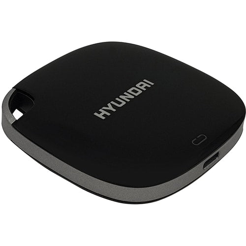 SSD EXTERNO HYUNDAI DE 500 GB USB 3.1 TIPO C - 5 AÑOS DE GARANTÍA - NEGRO