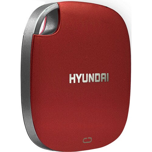 SSD EXTERNO HYUNDAI DE 500 GB USB 3.1 TIPO C - 5 AÑOS DE GARANTÍA - ROJO