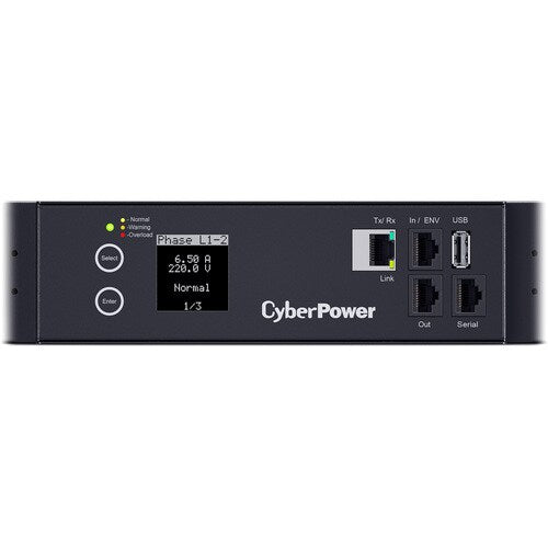 Cyber Power CyberPower PDU83106 triphasé 200 - 240 VCA 30 A commuté