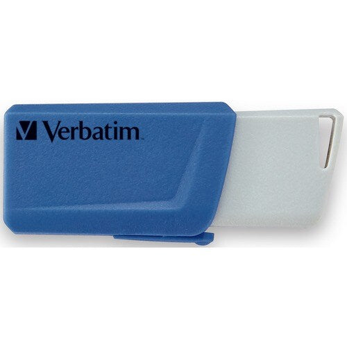 2PK 16GB STORE N CLICK USB MULTI 8 FLASH DRIVE BLUE YELLOW